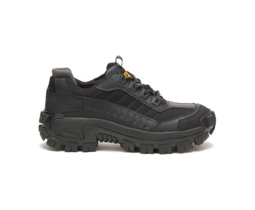 Black Caterpillar CAT Invader Steel Toe Men's Work Shoes | CAT-413SB