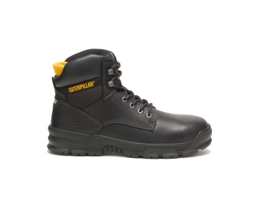 Black Caterpillar CAT Mobilize Alloy Toe Men's Work Boots | CAT-168XJ