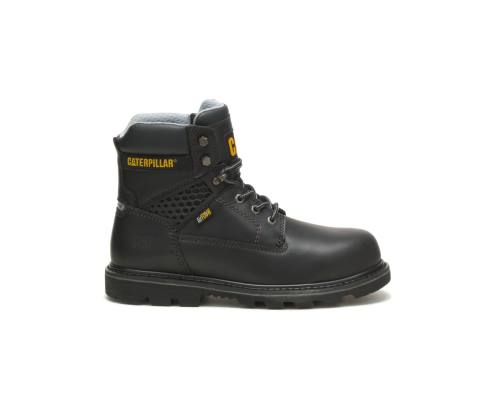 Black Caterpillar CAT Structure Cool Composite Toe Men's Work Boots | CAT-786KO