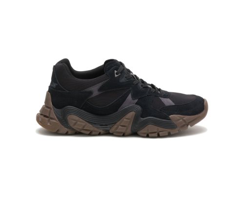 Black Caterpillar CAT Vapor Women's Sneakers | CAT-513ZF