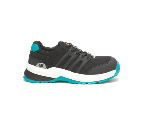 Black / Turquoise Caterpillar CAT Streamline 2.0 Composite Toe Women's Work Shoes | CAT-751KO