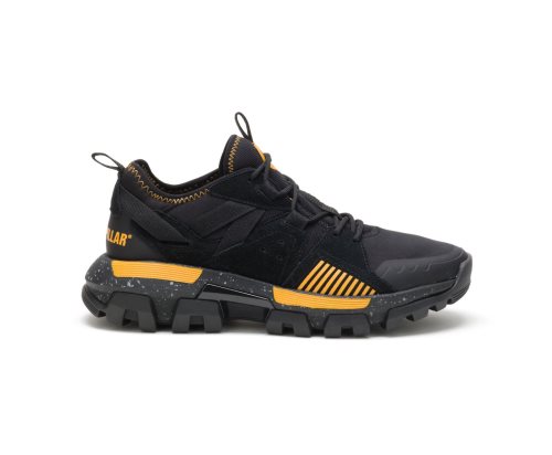 Black / Yellow Caterpillar CAT Raider Sport Women's Sneakers | CAT-740KM