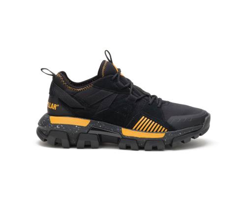 Black / Yellow Caterpillar CAT Raider Sport Women's Sneakers | CAT-759KO