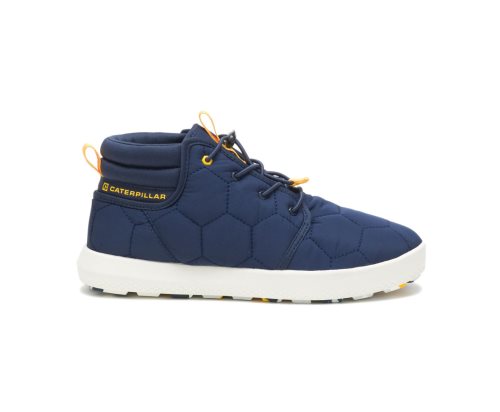 Blue Caterpillar CAT CODE Scout Mid Women's Sneakers | CAT-140TG