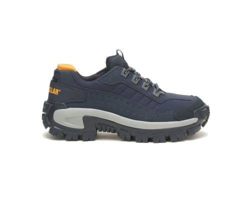 Navy Caterpillar CAT Invader Steel Toe Men's Work Shoes | CAT-806KO