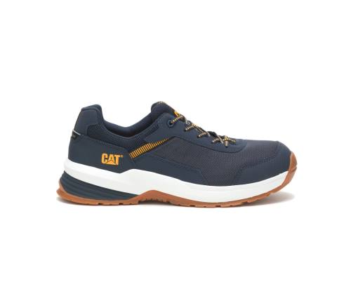 Navy Caterpillar CAT Streamline 2.0 Mesh Composite Toe Men's Work Shoes | CAT-816KO