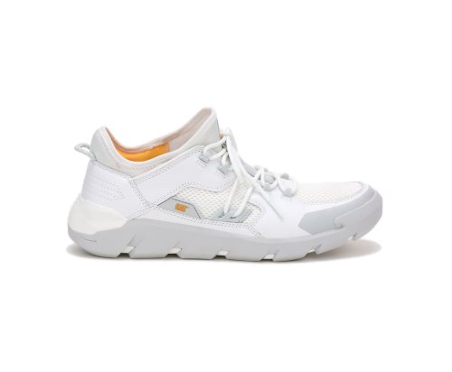 White Caterpillar CAT Crail Shoe Men's Sneakers | CAT-549EH