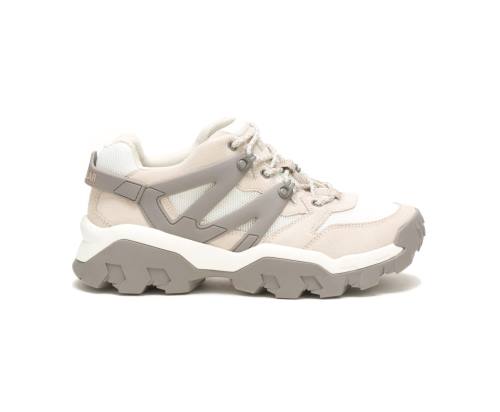 White Caterpillar CAT Reactor Men's Sneakers | CAT-837KO