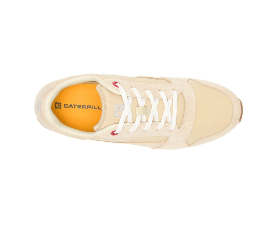 Beige Caterpillar CAT CODE Ventura Men's Sneakers | CAT-452LQ