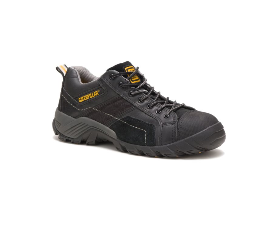 Black Caterpillar CAT Argon Composite Toe Men's Work Shoes | CAT-974HS