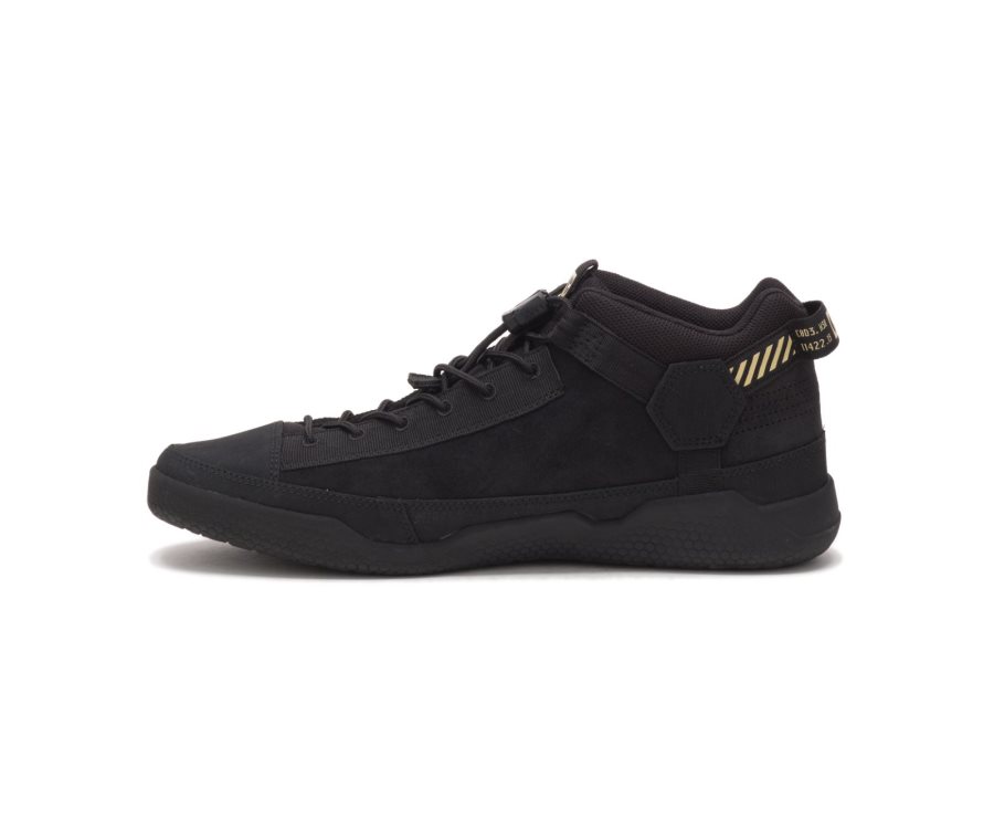 Black Caterpillar CAT CODE Hex Utility Men's Sneakers | CAT-093PX