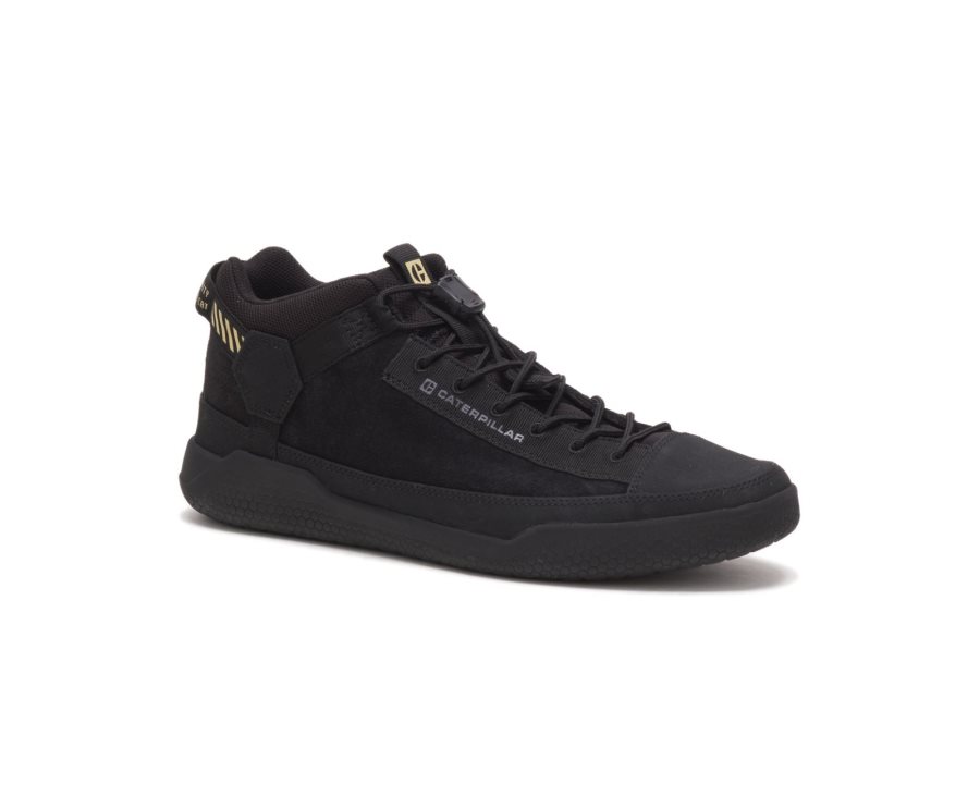 Black Caterpillar CAT CODE Hex Utility Women's Sneakers | CAT-267AQ