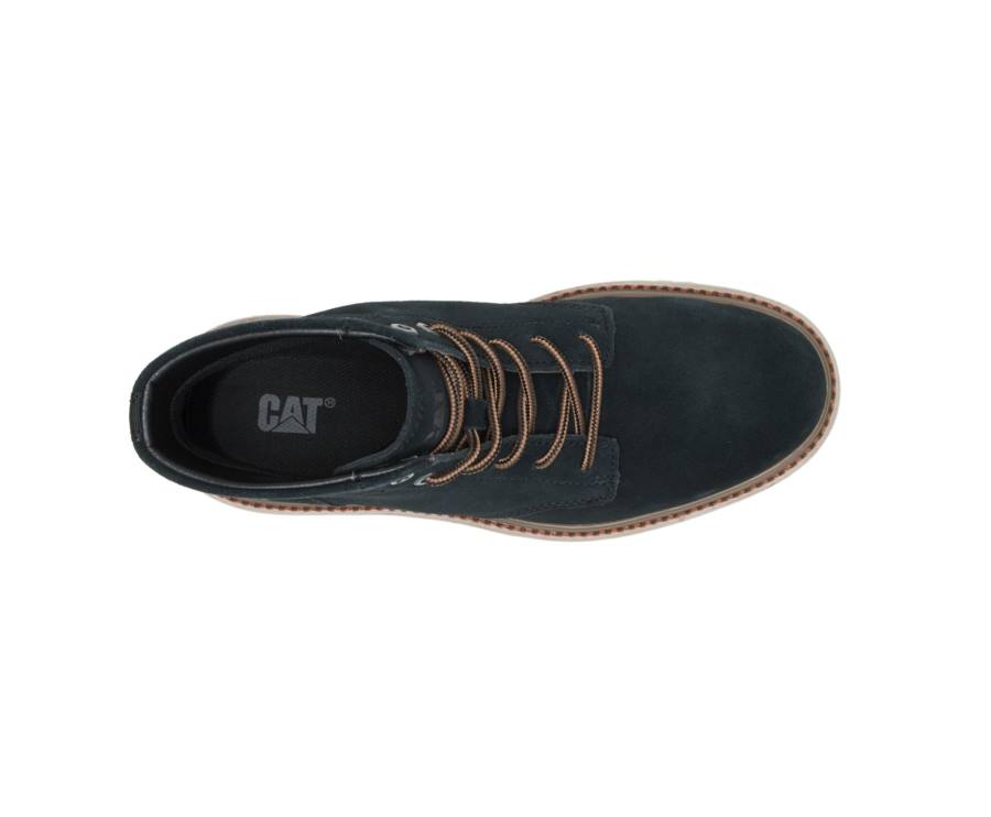 Black Caterpillar CAT Narrate Men's Work Boots | CAT-848KO