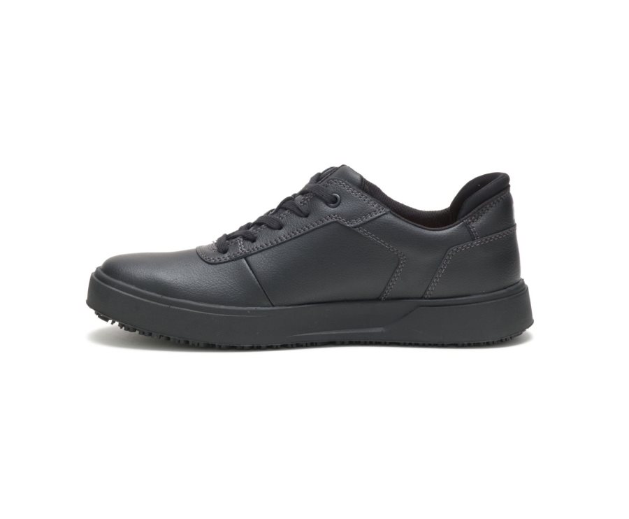 Black Caterpillar CAT ProRush SR+ Oxford Men's Sneakers | CAT-651VO