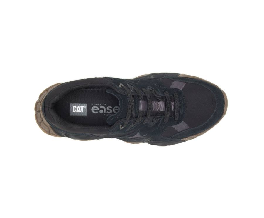 Black Caterpillar CAT Vapor Men's Sneakers | CAT-844KO