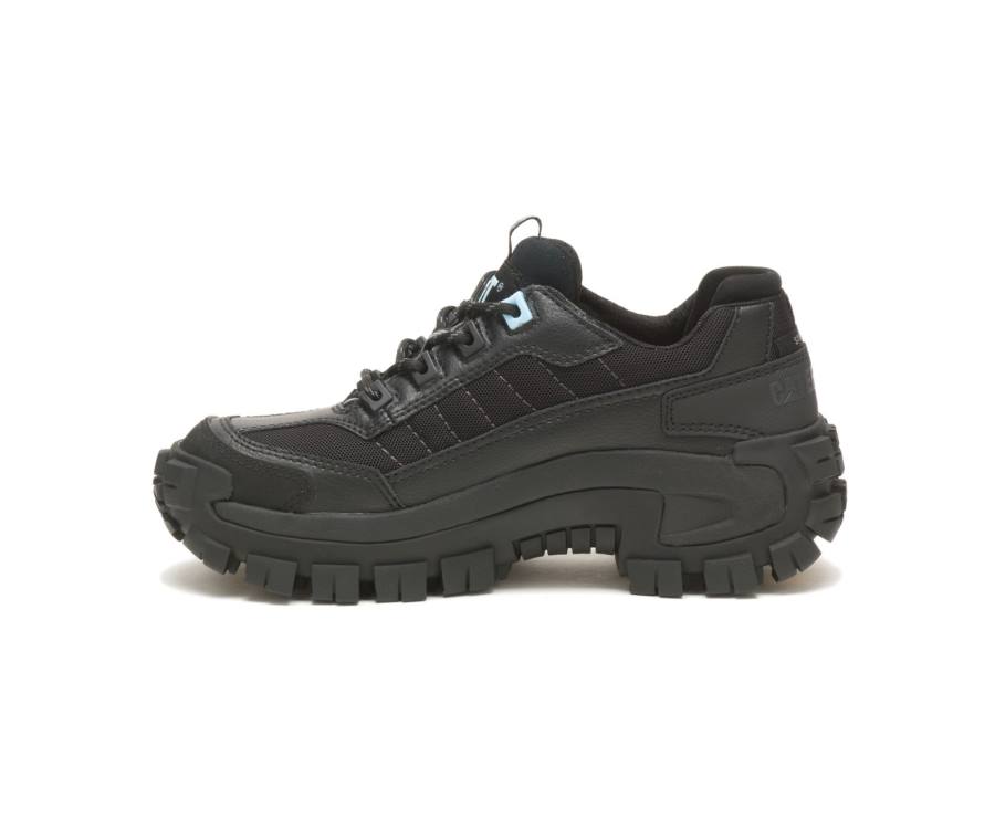 Black / Light Blue Caterpillar CAT Invader Steel Toe Women's Work Shoes | CAT-746KO