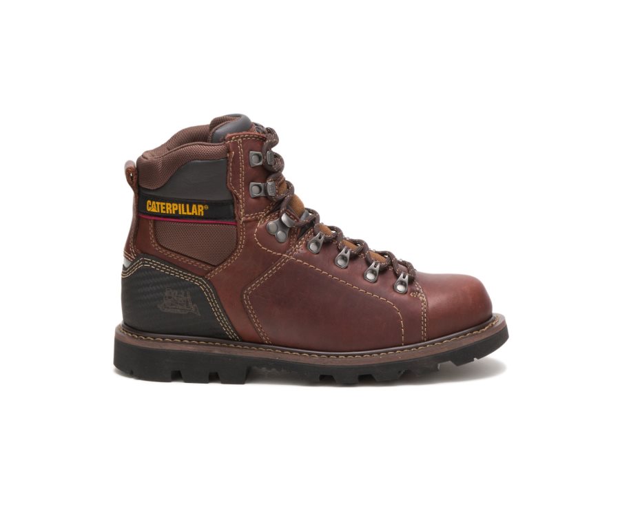 Brown Caterpillar CAT Alaska 2.0 Men\'s Work Boots | CAT-960GS