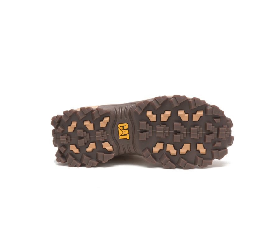 Brown Caterpillar CAT Intruder Mid Men's Sneakers | CAT-913DL