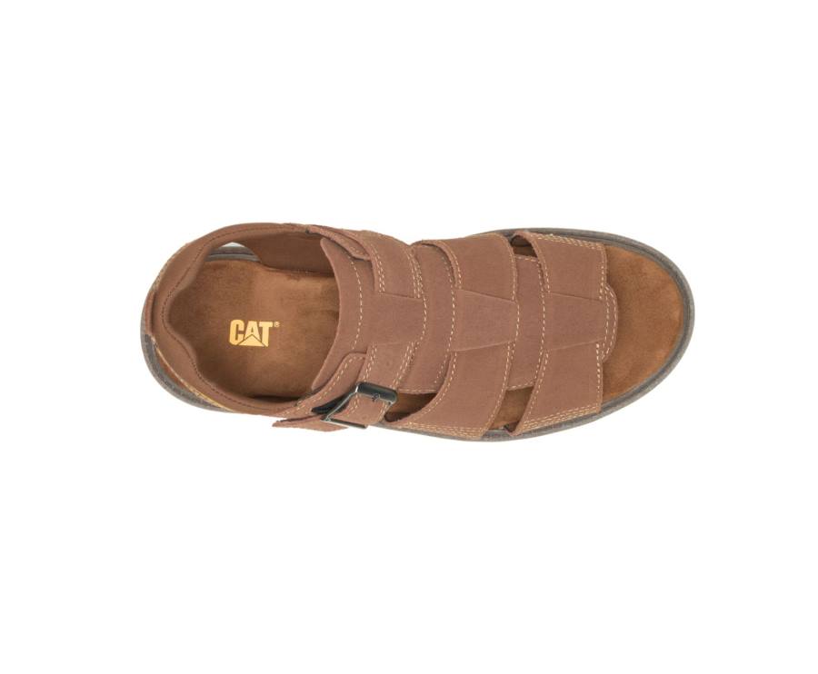 Brown Caterpillar CAT Rigor Women's Sandals | CAT-771KO