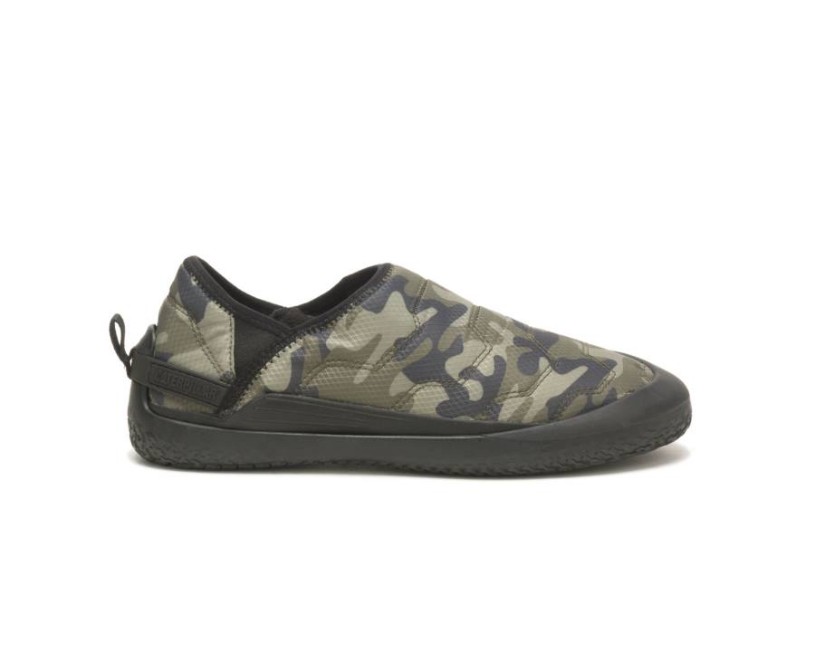 Camo Caterpillar CAT Crossover Slip On Men\'s Casual Shoes | CAT-832KO