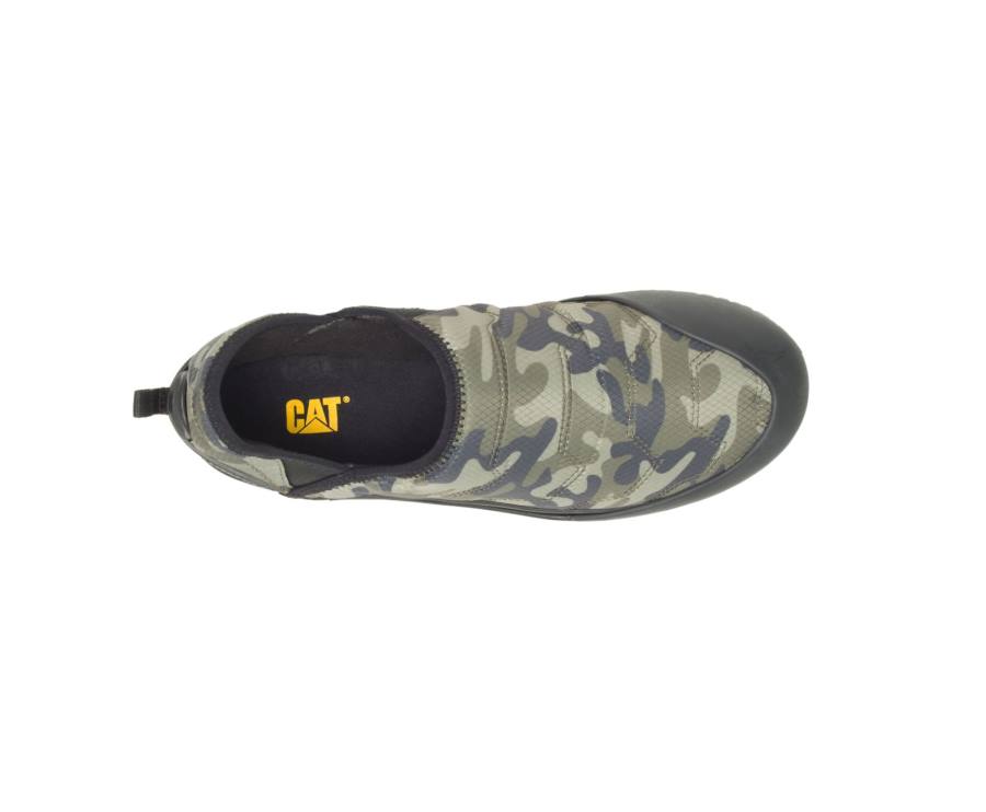 Camo Caterpillar CAT Crossover Slip On Women's Casual Shoes | CAT-769KO