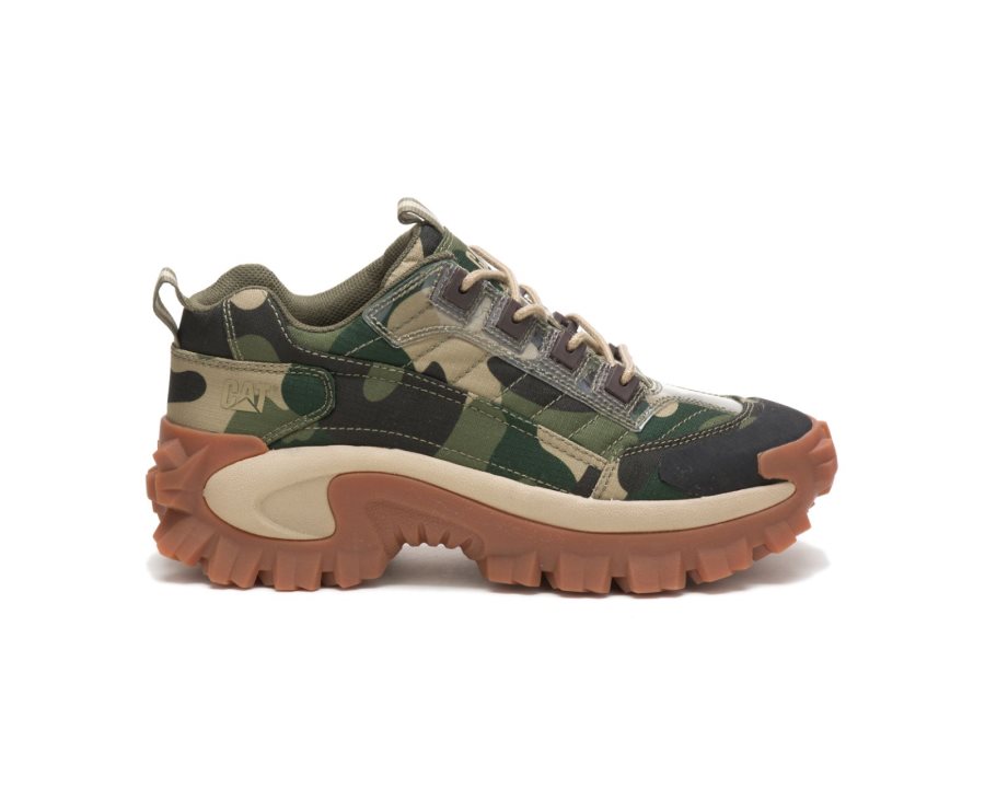 Camo Caterpillar CAT Intruder Shoe Women\'s Casual Shoes | CAT-203UH