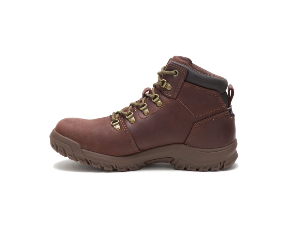 Copper Caterpillar CAT Mae Steel Toe Waterproof Women's Work Boots | CAT-739FX