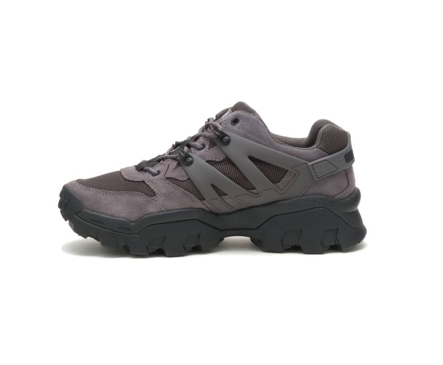 Dark Grey Caterpillar CAT Reactor Women's Sneakers | CAT-773KO