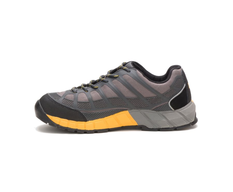 Dark Grey Caterpillar CAT Streamline Composite Toe Men's Sneakers | CAT-526XY