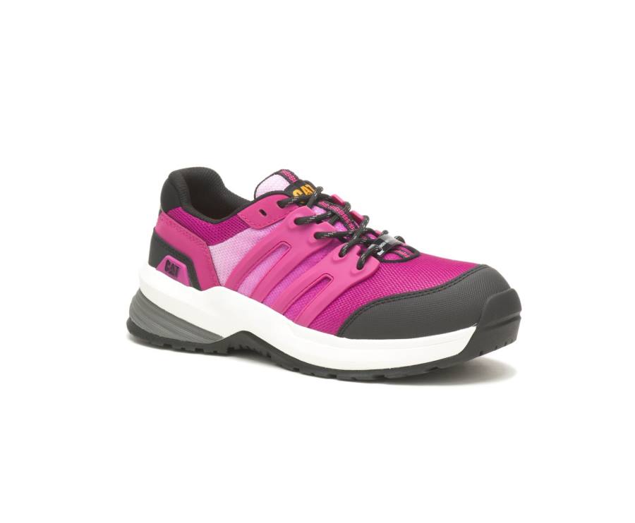 Fuchsia Caterpillar CAT Streamline 2.0 Composite Toe Women's Work Shoes | CAT-750KO