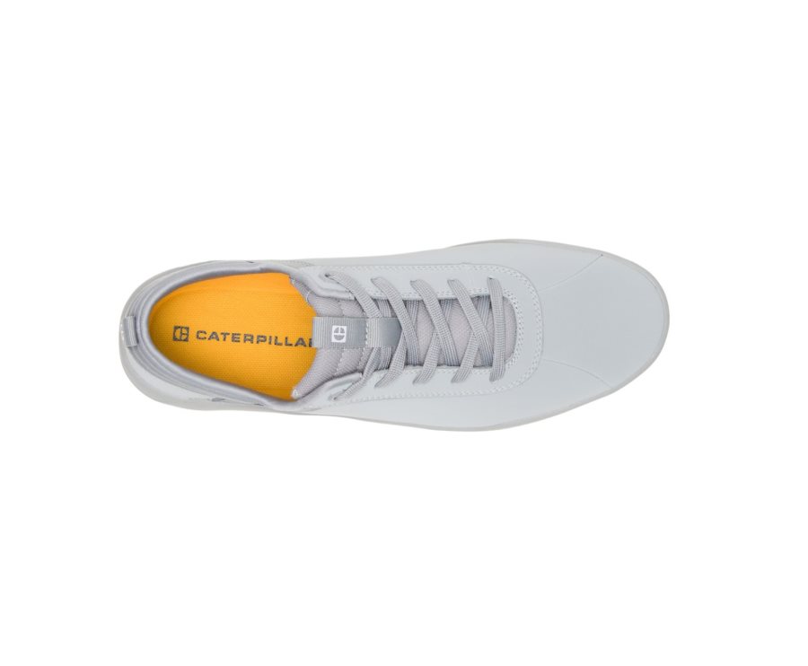 Grey Caterpillar CAT CODE Hex Men's Sneakers | CAT-057EQ