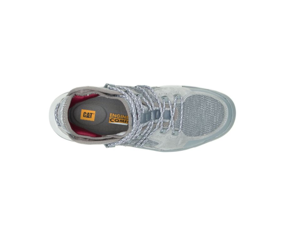 Grey Caterpillar CAT Crail Mid Shoe Men's Sneakers | CAT-543WL