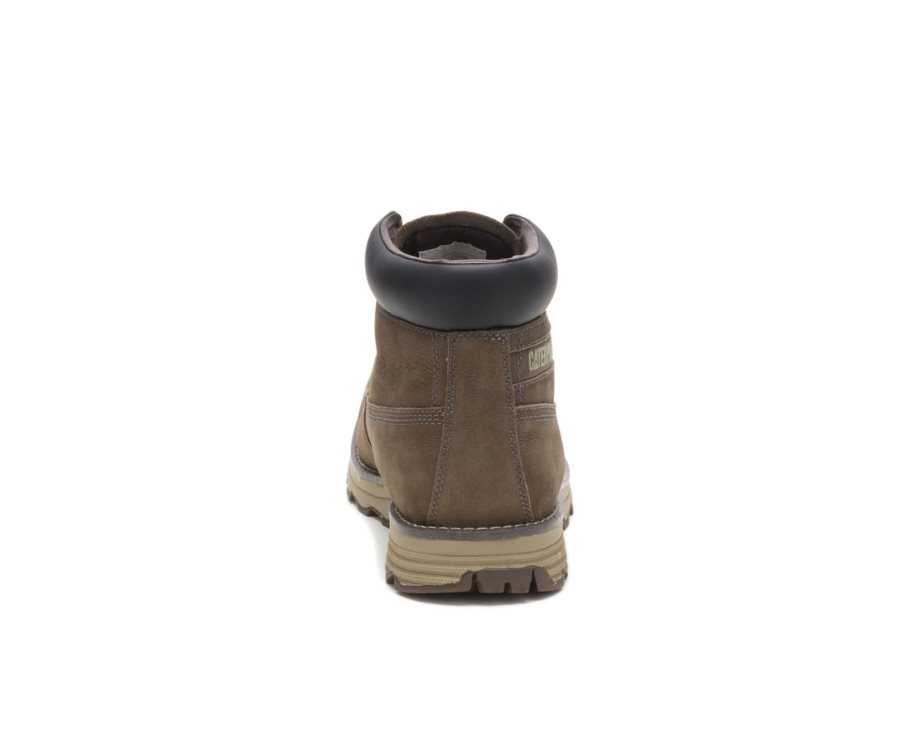 Grey Caterpillar CAT Founder Thinsulate™ Men's Waterproof Boots | CAT-309NS