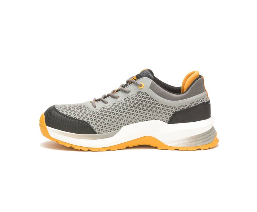 Grey Caterpillar CAT Streamline 2.0 Composite Toe Men's Work Shoes | CAT-811KO