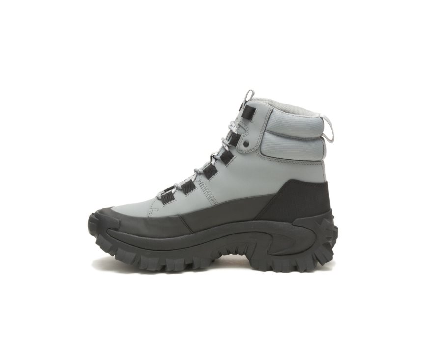 Grey / Dark Grey Caterpillar CAT Trespass Galosh Men's Waterproof Boots | CAT-601GB