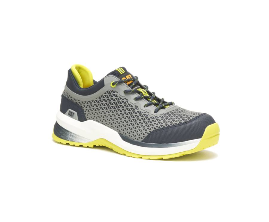 Navy / Yellow Caterpillar CAT Streamline 2.0 Composite Toe Men's Work Shoes | CAT-809KO