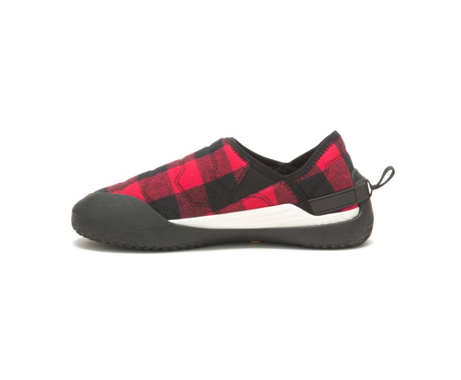 Red Caterpillar CAT Crossover Slip On Women's Casual Shoes | CAT-770KO