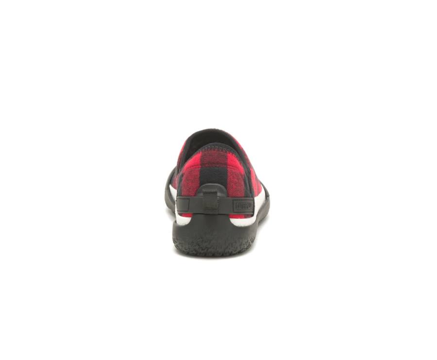 Red Caterpillar CAT Crossover Slip On Women's Casual Shoes | CAT-770KO