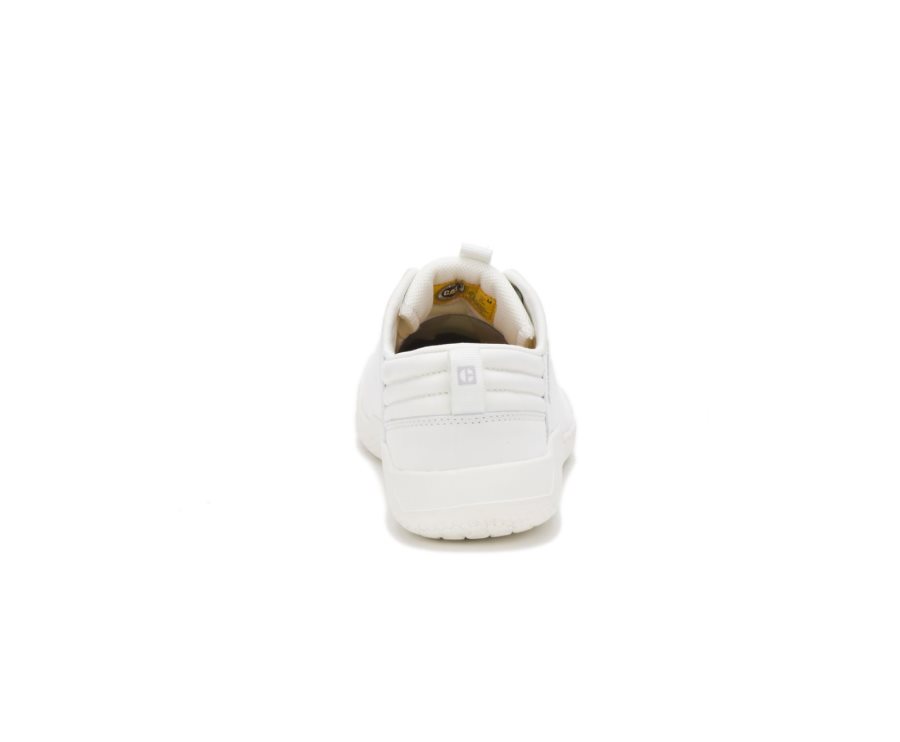 White Caterpillar CAT CODE Hex Men's Sneakers | CAT-240CA