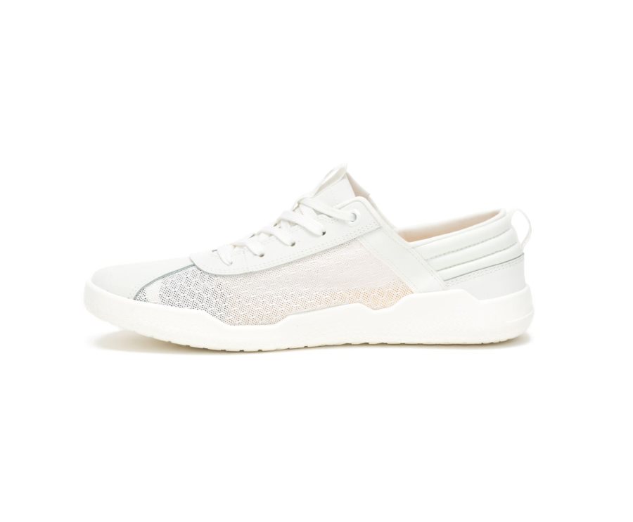 White Caterpillar CAT CODE Hex Vent Women's Sneakers | CAT-712HE