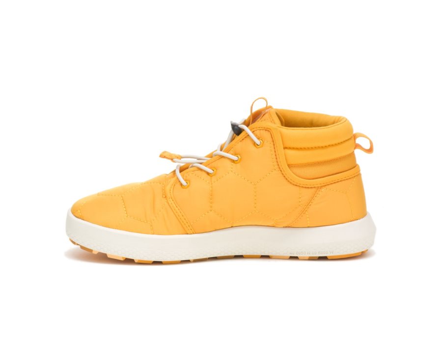 Yellow Caterpillar CAT CODE Scout Mid Men's Sneakers | CAT-210HA