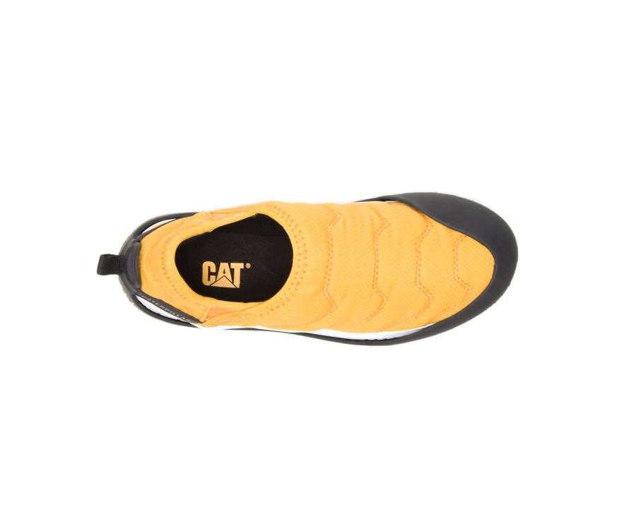 Yellow Caterpillar CAT Crossover Slip On Men's Casual Shoes | CAT-825KO