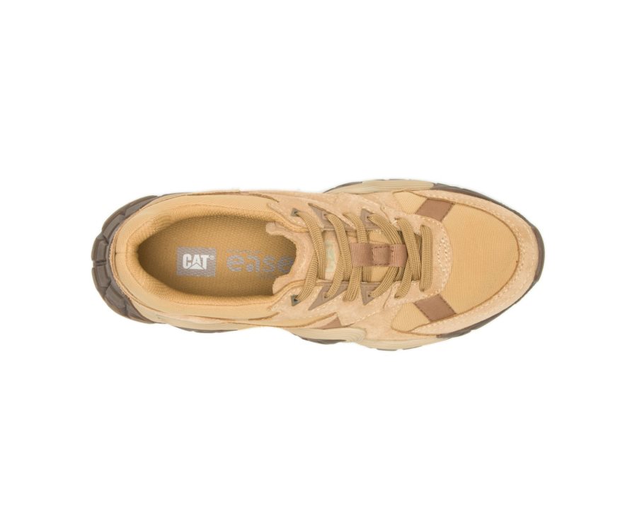 Yellow Caterpillar CAT Vapor Women's Sneakers | CAT-015CV